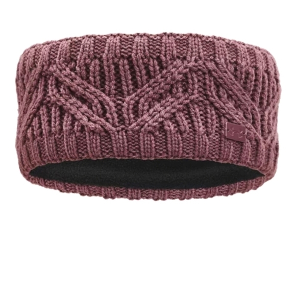 𝅺Under Armour Women's Around Town fleece lined headband, black, one size - Picture 1 of 4